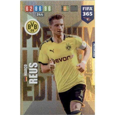 Marco Reus Limited Edition Premium Borussia Dortmund FIFA 365 Adrenalyn XL 2020