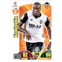 Kondogbia Valencia 330 Cards Básicas 2017-18