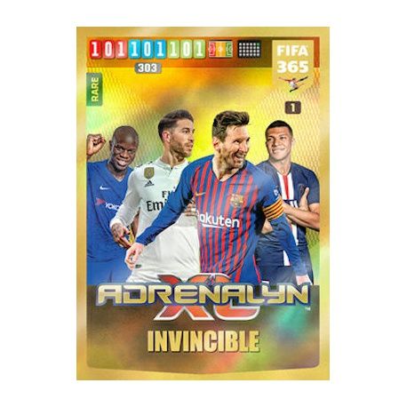 Invincible Card 1 FIFA 365 Adrenalyn XL 2020