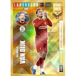 Virgil van Dijk Top Master Liverpool 4 FIFA 365 Adrenalyn XL 2020