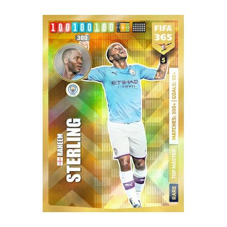 Raheem Sterling Top Master Manchester City 5 FIFA 365 Adrenalyn XL 2020