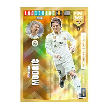 Luka Modric Top Master Real Madrid 7 FIFA 365 Adrenalyn XL 2020