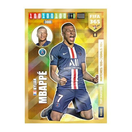 Kylian Mbappé Top Master PSG 8 FIFA 365 Adrenalyn XL 2020