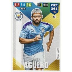 Sergio Agüero Manchester City 63 FIFA 365 Adrenalyn XL 2020
