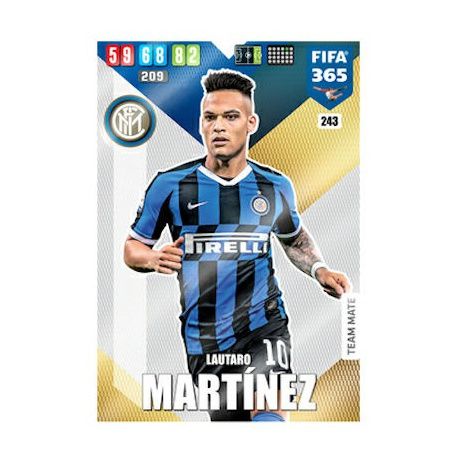 Lautaro Martínez Inter Milan 243 FIFA 365 Adrenalyn XL 2020