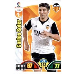Carlos Soler Valencia 333 Cards Básicas 2017-18