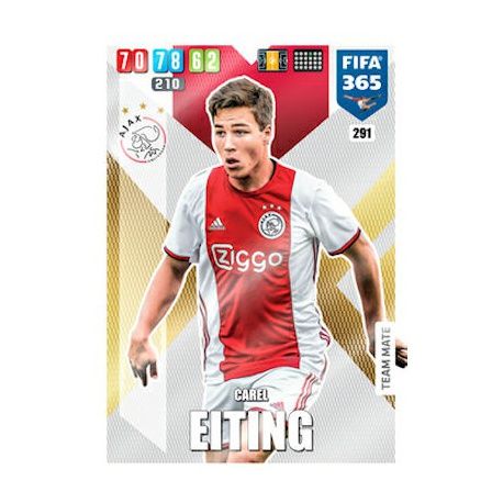 Carel Iting AFC Ajax 291 FIFA 365 Adrenalyn XL 2020