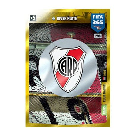 Escudo River Plate 298 FIFA 365 Adrenalyn XL 2020