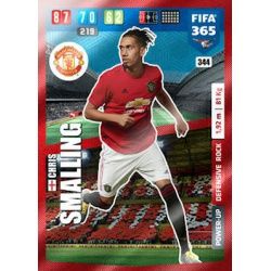 Chris Smalling Defensive Rock Power-Up Manchester United 344 FIFA 365 Adrenalyn XL 2020