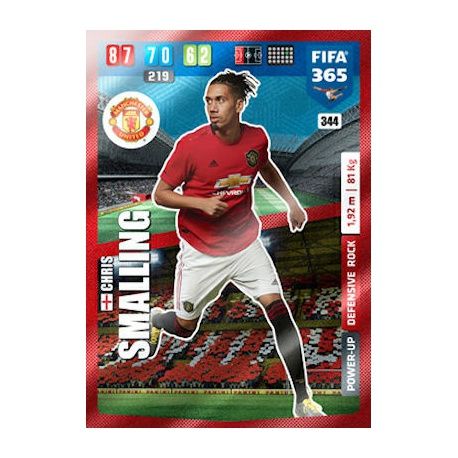 Chris Smalling Defensive Rock Power-Up Manchester United 344 FIFA 365 Adrenalyn XL 2020
