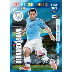 Bernardo Silva Key Player Power-Up Manchester City 354 FIFA 365 Adrenalyn XL 2020