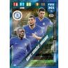 Kante - Kovačić - Jorginho Power Trio Multiple Chelsea 379 FIFA 365 Adrenalyn XL 2020