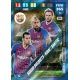 Busquets - Vidal - Rakitić Power Trio Multiple Barcelona 383 FIFA 365 Adrenalyn XL 2020