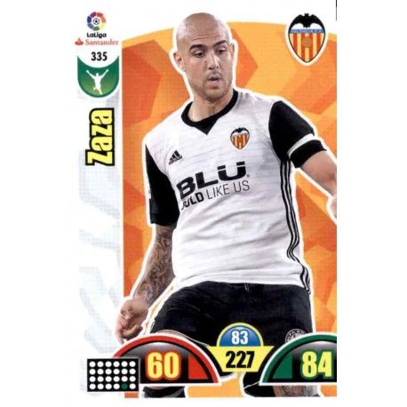 Zaza Valencia 335 Cards Básicas 2017-18