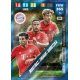 Javi Martínez - Thiago - Goretzka Power Trio Multiple Bayern München 386 FIFA 365 Adrenalyn XL 2020