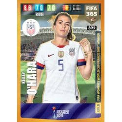 Kelley O’Hara Gold Fifa Women’s World Cup Winner USA 392 FIFA 365 Adrenalyn XL 2020