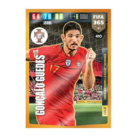 Gonçalo Guedes UEFA Nations League Winner Portugal 410 FIFA 365 Adrenalyn XL 2020