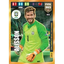 Alisson Copa America Brasil 2019 Winner Brazil 412 FIFA 365 Adrenalyn XL 2020