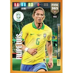 Filipe Luis Copa America Brasil 2019 Winner Brazil 415 FIFA 365 Adrenalyn XL 2020