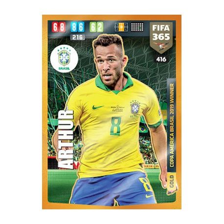 Arthur Copa America Brasil 2019 Winner Brazil 416 FIFA 365 Adrenalyn XL 2020