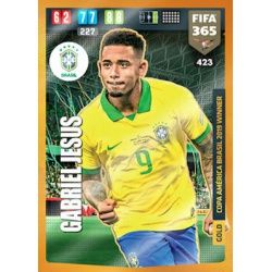 Gabriel Jesus Copa America Brasil 2019 Winner Brazil 423 FIFA 365 Adrenalyn XL 2020