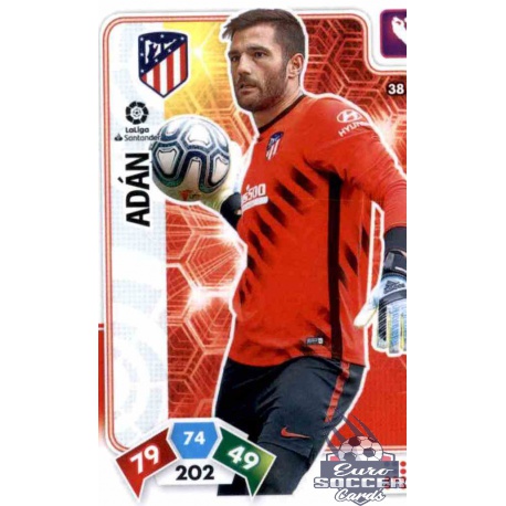 Antonio Adán Atlético de Madrid 38 Adrenalyn XL Liga Santader 2019-20