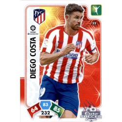 Diego Costa Atlético de Madrid 52 Adrenalyn XL Liga Santader 2019-20