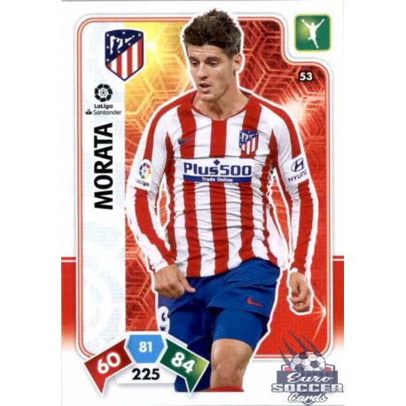 Álvaro Morata Atlético de Madrid 53 Adrenalyn XL Liga Santader 2019-20