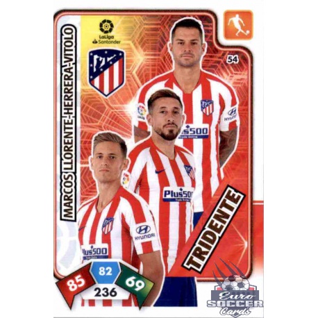 Tridente Atlético de Madrid 54 Adrenalyn XL Liga Santader 2019-20