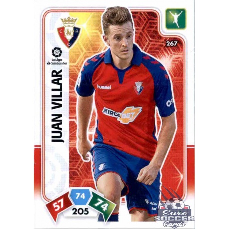 Juan Villar Osasuna 267 Adrenalyn XL Liga Santader 2019-20