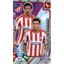 Doble Ironman Atlético de Madrid 407 Adrenalyn XL Liga Santader 2019-20