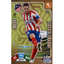 Koke Super Crack 434 Adrenalyn XL Liga Santader 2019-20