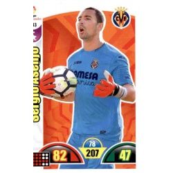 Sergio Asenjo Villarreal 343 Cards Básicas 2017-18