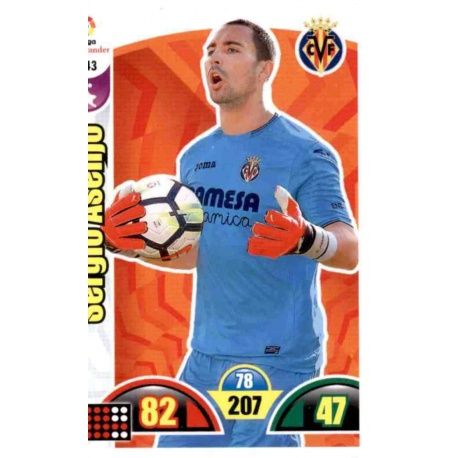 Sergio Asenjo Villarreal 343 Cards Básicas 2017-18