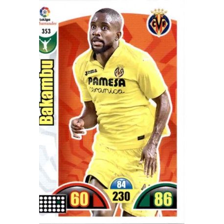 Bakambu Villarreal 353 Cards Básicas 2017-18