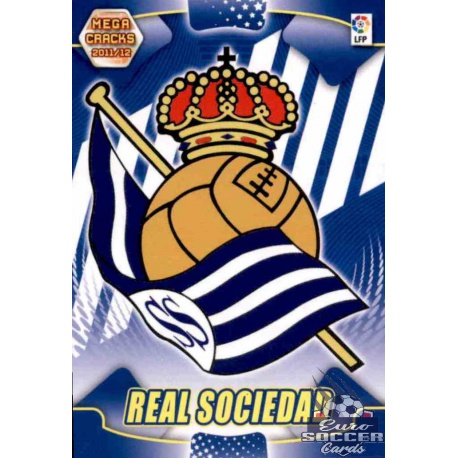 Escudo Real Sociedad 253 Megacracks 2011-12