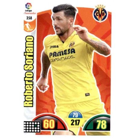 Roberto Soriano Villarreal 358 Cards Básicas 2017-18