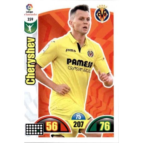 Cheryshev Villarreal 359 Cards Básicas 2017-18