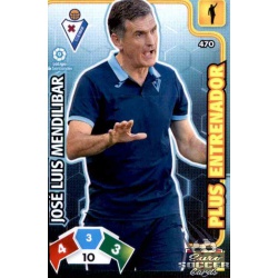 José Luis Mendilibar Plus Entrenador 470 Adrenalyn XL Liga Santader 2019-20