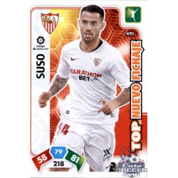 Suso Top Nuevo Fichaje 491 Adrenalyn XL Liga Santader 2019-20