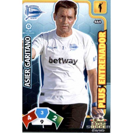 Asier Garitano Plus Entrenador 464 Adrenalyn XL Liga Santader 2019-20