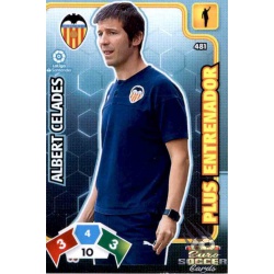 Albert Celades Plus Entrenador 481 Adrenalyn XL Liga Santader 2019-20