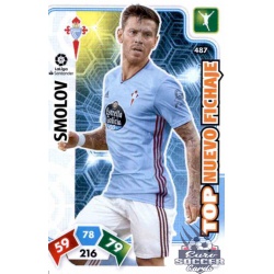 Smólov Top Nuevo Fichaje 487 Adrenalyn XL Liga Santader 2019-20