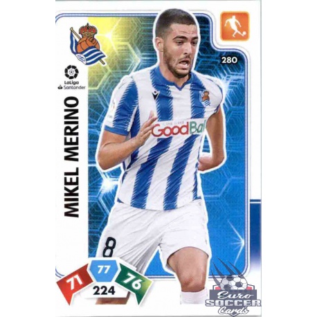 Mikel Merino Real Sociedad 280 Adrenalyn XL Liga Santader 2019-20