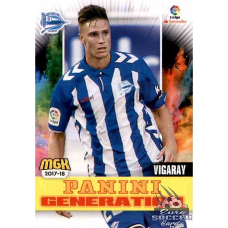 Vigaray Panini Generation Alavés 27 Megacracks 2017 - 18