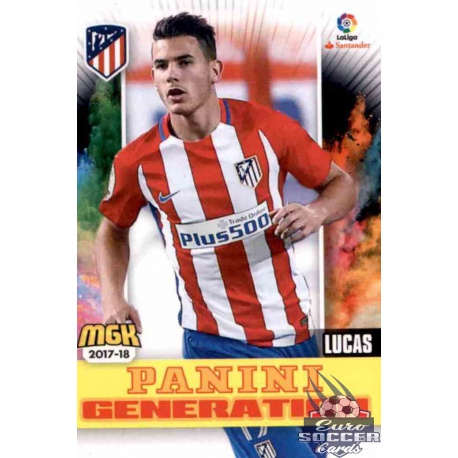 Lúcas Panini Generation Atlético Madrid 81 Megacracks 2017 - 18