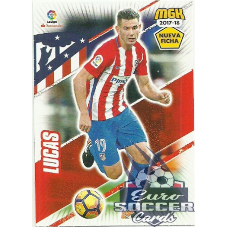 Lucas Atlético Madrid Fichas Bis 63 Bis Megacracks 2017 - 18