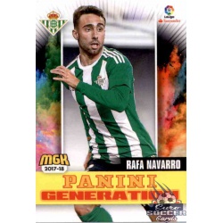 Rafa Navarro Panini Generation Betis 135 Megacracks 2017 - 18