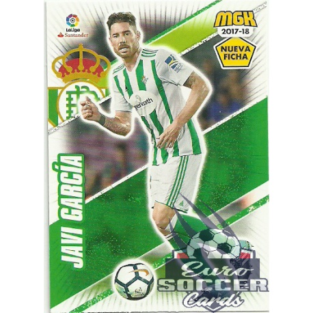 Javi García Fichas Bis Betis 120 Bis Megacracks 2017 - 18