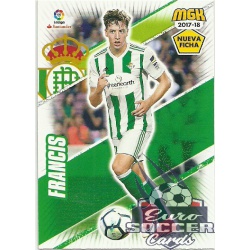 Francis Fichas Bis Betis 122 Bis Megacracks 2017 - 18